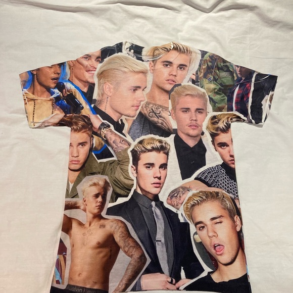 Justin Bieber shirt, size small - Picture 3 of 6